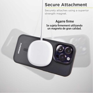 Foto 4 | Foto 4 | Funda PureGear Slimshell Pro Magsafe Printed color Negro Translucido para iPhone 14 Pro Max