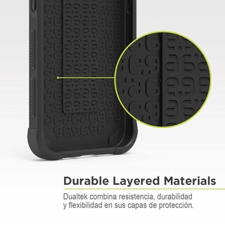 Foto 4 | Foto 4 | Funda PureGear Dualtek Printed color Negro para iPhone 14 Pro