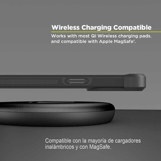 Foto 5 | Foto 5 | Funda PureGear Dualtek Printed color Negro para iPhone 14 Pro