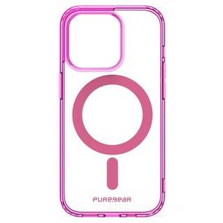 Foto 4 | Foto 4 | Funda PureGear Slimshell Magsafe Printed color Rosa Transparente para iPhone 14 Pro Max