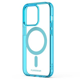 Foto 2 | Foto 2 | Funda PureGear Slimshell Magsafe Printed color Azul Transparente para iPhone 14 Pro
