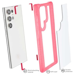 Foto 4 | Foto 4 | Funda Ghostek Covert Printed color Rosa para Samsung S23 Ultra