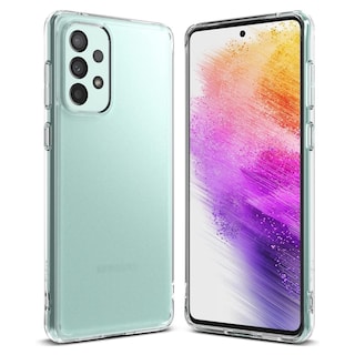 Foto 1 | Foto 1 | Funda Para Galaxy A73 Ringke Fusion Matte Antihuellas color Transparente