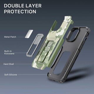 Foto 3 | Foto 3 | Funda Mybat Stealth para iPhone 14 Pro color Verde