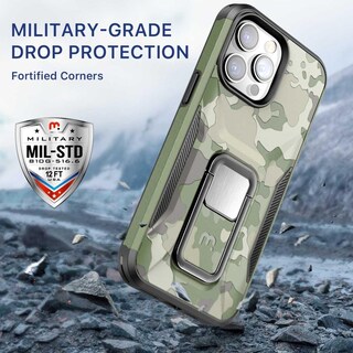 Foto 4 | Foto 4 | Funda Mybat Stealth para iPhone 14 Pro color Verde