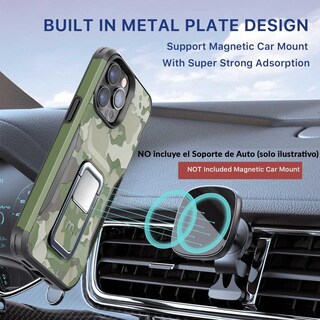 Foto 6 | Foto 6 | Funda Mybat Stealth para iPhone 14 Pro color Verde