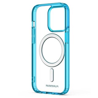 Foto 7 | Foto 7 | Funda Puregear Slimshell para iPhone 14 Pro Max color Azul