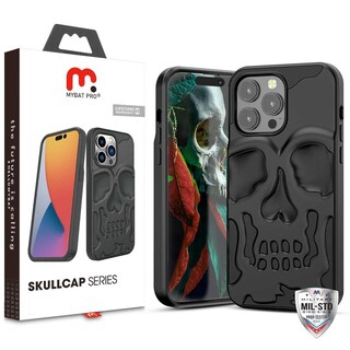 Foto 2 | Foto 2 | Funda Mybat Skullcap para iPhone 14 Pro Negra