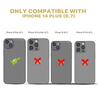 Foto 8 | Foto 8 | Funda Mybat Chic Para iPhone 14 Plus Multi Rosa Violeta