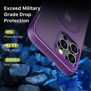 Foto 5 | Foto 5 | Funda Mybat Shade Con Magsafe Para iPhone 14 Pro Max - Lila