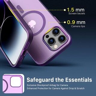 Foto 6 | Foto 6 | Funda Mybat Shade Con Magsafe Para iPhone 14 Pro Max - Lila