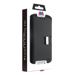 Foto 2 | Foto 2 | Funda Mybat Cartera color Negro para iPhone 14 Myjacket Wallet