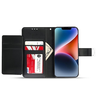 Foto 3 | Foto 3 | Funda Mybat Cartera color Negro para iPhone 14 Myjacket Wallet