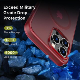 Foto 5 | Foto 5 | Funda Mybat Shade con Magsafe para iPhone 14 Pro Max Merlot