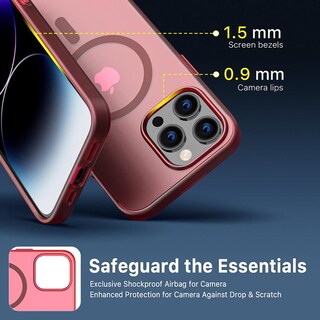 Foto 6 | Foto 6 | Funda Mybat Shade con Magsafe para iPhone 14 Pro Max Merlot