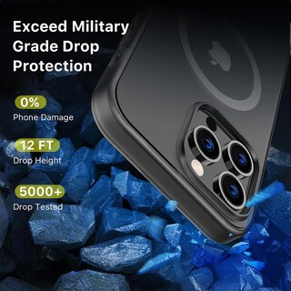 Foto 6 | Foto 6 | Funda Mybat Shade con Magsafe para IPhone 14 Pro Max - Humo