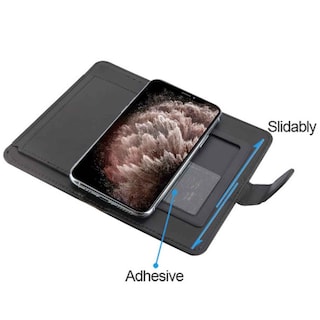 Foto 3 | Foto 3 | Funda Mybat Cartera Univerasal XL Negra Myjacket Wallet Xtra