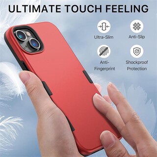 Foto 5 | Foto 5 | Funda Mybat Tuff Subs para iPhone 14 Plus color Rojo