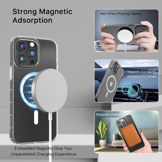 Foto 6 | Foto 6 | Funda Mybat Mood con Magsafe para iPhone 14 Pro MaxTransparente