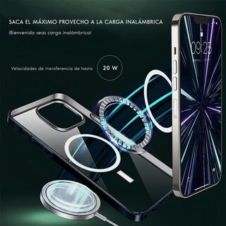 Foto 3 | Foto 3 | Funda Magnética Para Iphone 11 Pro / 11 Pro Max / 12 Mini / 12 Pro / 12 Pro Max / 13 Pro / 13 Pro Ma