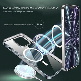 Foto 8 | Foto 8 | Funda Magnética Life Connekt para iPhone 11 Pro/11 Pro Max/12 Mini/12 Pro/12 Pro Max/13 Pro/13 Pro Max