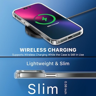 Foto 5 | Foto 5 | Funda Mybat Gummy para iPhone 15 Pro Transparente