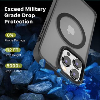 Foto 5 | Foto 5 | Funda Mybat con Magsafe color Negro para iPhone 15 Pro