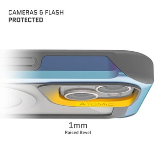 Foto 7 | Foto 7 | Funda Ghostek Atomic para IPhone 15 Plus Aluminio Prismatic Transp Magsafe
