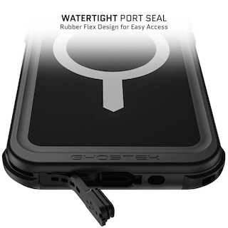 Foto 7 | Foto 7 | Funda Ghostek Nautical Clip para IPhone 15 Pro Max Negra Magsafe Contra Agua
