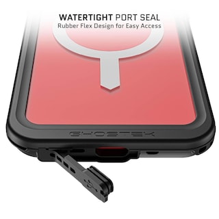 Foto 6 | Foto 6 | Funda Ghostek Nautical para IPhone 15 Plus Transparente Magsafe Contra Agua