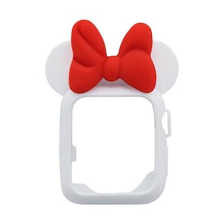 Foto 1 | Foto 1 | Bumper Para Smartwatch Para Dama Mapletree Mxbmm-008 1 Pieza Blanco Rojo