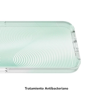 Foto 7 | Foto 7 | Funda Gear4 para iPhone 14 Pro Transparente Borde Negro