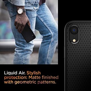Foto 4 | Foto 4 | Venta Internacional - Funda Spigen Liquid Air Armor Diseñado para iPhone XR 2018 Negro Mate