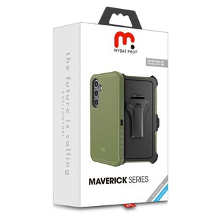 Foto 2 | Foto 2 | Funda Mybat Maverick Clip Verde para Samsung S24
