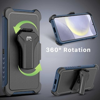 Foto 5 | Foto 5 | Funda Mybat Maverick Clip Azul para Samsung S24 Plus