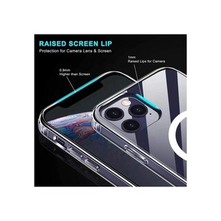 Foto 3 | Foto 3 | Funda De Teléfono Magsafe Premium Transparente Para Iphone 12 Pro Max - Venta Internacional.