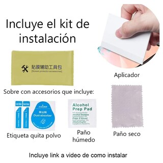 Foto 6 | Foto 6 | Protector De Pantalla De Hidrogel De Mica Para Iphone 14 - Venta Internacional.