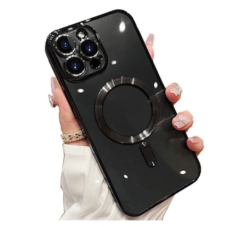 Foto 1 | Foto 1 | Funda Magnética Para Iphone 15 Pro Negra Con Tecnología Magsafe - Venta Internacional.