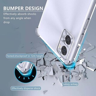 Foto 4 | Foto 4 | Funda De Teléfono Y Vidrio Templado Completo Para Moto E22i Antichoque - Venta Internacional.