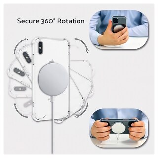 Foto 3 | Foto 3 | Funda Magnetica Magsafe Antichoque Transparente Para Iphone Xs - Venta Internacional.