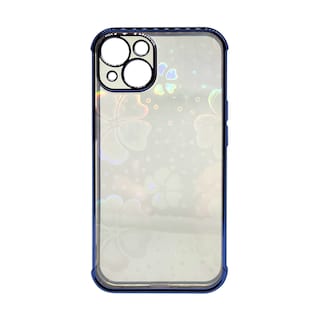 Foto 1 | Foto 1 | Funda Para Iphone 13, Azul, Holograma 5d, Ergonómica, Transparente Y Suave - Venta Internacional.