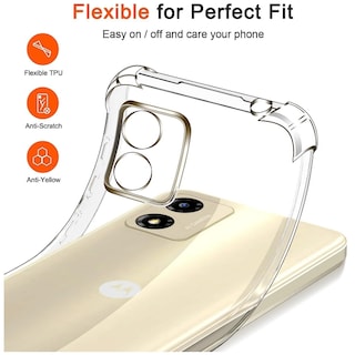Foto 2 | Foto 2 | Funda De Teléfono Tpu De Gel Transparente Para Motorola E13 - Venta Internacional.