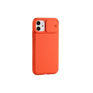 Foto 1 | Foto 1 | Funda Protectora De Cámara De Silicona Para Iphone 12 Pro - Naranja - Venta Internacional.