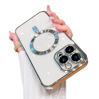 Foto 1 | Foto 1 | Funda Magnetica Magsafe Silver Para Iphone 15 Pro Max - Venta Internacional.