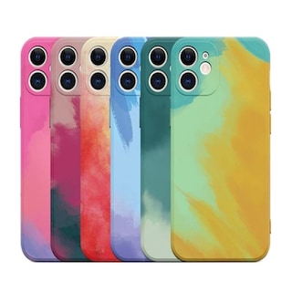 Foto 4 | Foto 4 | Funda De Teléfono Para Iphone 12, Material De Silicona Tpu Tie Dye - Venta Internacional.