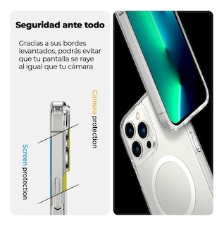 Foto 2 | Foto 2 | Funda Magsafe Antishock Reforzada Para Iphone 13 Pro Max - Venta Internacional