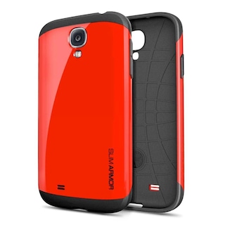 Foto 1 | Foto 1 | Funda Spigen Para Samsung S4 Slim Armor Rojo