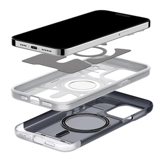 Foto 3 | Foto 3 | Funda Spigen C1 Mag para iPhone 15 Pro Grafito