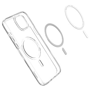 Foto 2 | Foto 2 | Funda Spigen Crystal Hybrid Mag para iPhone 14 Plus Transparente