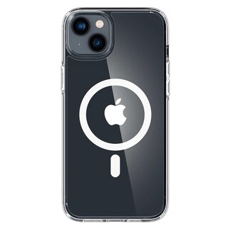 Foto 3 | Foto 3 | Funda Spigen Crystal Hybrid Mag para iPhone 14 Plus Transparente